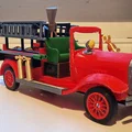 Mô hình xe cứu hỏa cổ điển T Ford 1929 in 3D chi tiết - Thumbnail 6