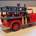 Mô hình xe cứu hỏa cổ điển T Ford 1929 in 3D chi tiết - Thumbnail 7