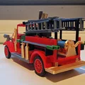 Mô hình xe cứu hỏa cổ điển T Ford 1929 in 3D chi tiết - Thumbnail 9