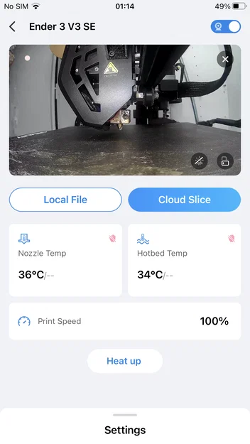Ngàm gắn camera Nebula trục X cho Ender 3 V3 SE - Image 10