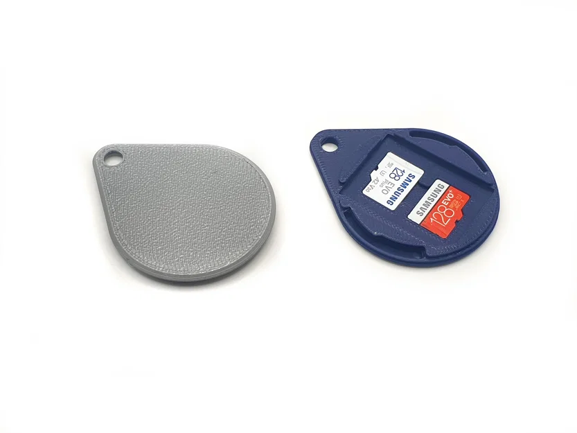 Móc Khóa Giấu Thẻ SD Mini – 2 Micro SD & 1 SD Card - Image 2