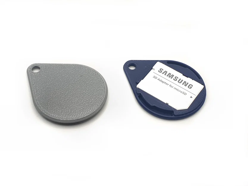 Móc Khóa Giấu Thẻ SD Mini – 2 Micro SD & 1 SD Card - Image 3
