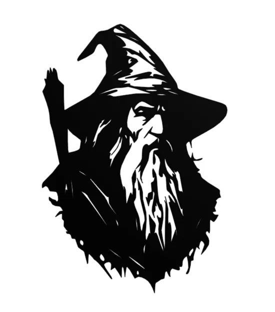 Tranh treo tường 3D in hình Gandalf - Lord of the Rings độc đáo - Image 1