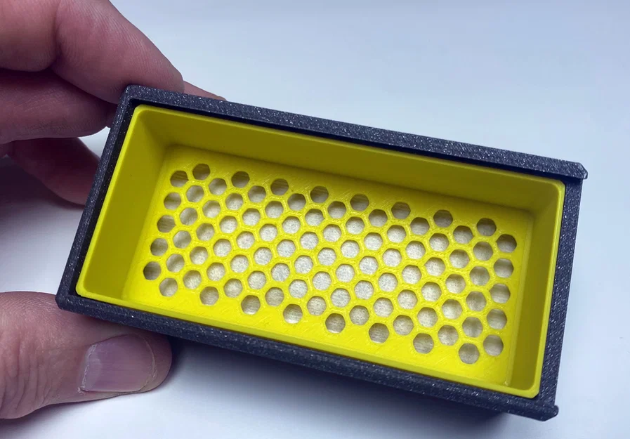 Hộp đạn ná (AMMO BOX) kèm hút ẩm silica – nắp dovetail - Image 3