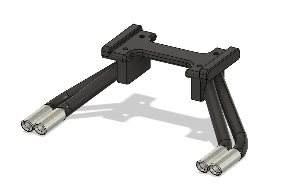 Bronco 2021 / Beluga Quad Exhaust - Ống xả đôi 4 đầu - Image 1