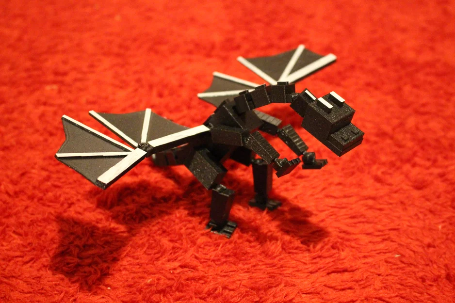 Mini 13: Ender Dragon (Minecraft) – Rồng Ender khớp nối in 3D - Image 4