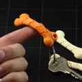 Móc khóa xương dẻo (Flexible Bone keychain) - Thumbnail 1