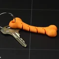 Móc khóa xương dẻo (Flexible Bone keychain) - Thumbnail 5