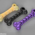 Móc khóa xương dẻo (Flexible Bone keychain) - Thumbnail 6