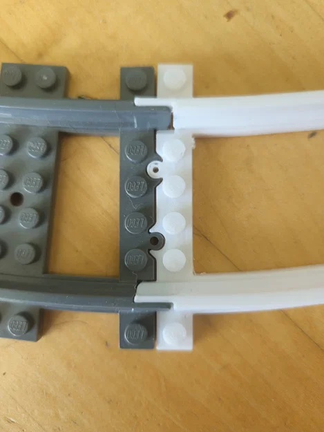 Đường ray xe lửa Lego (phiên bản in 3D tối ưu hóa) - Image 3