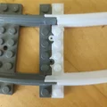 Đường ray xe lửa Lego (phiên bản in 3D tối ưu hóa) - Thumbnail 3
