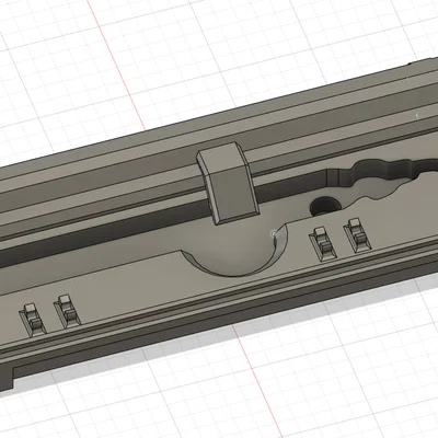 Hộp đựng dụng cụ gọt ba via Libraton in 3D gọn gàng tiện lợi