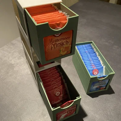 Tea-Tower – Tháp 3 ngăn kéo đựng túi trà