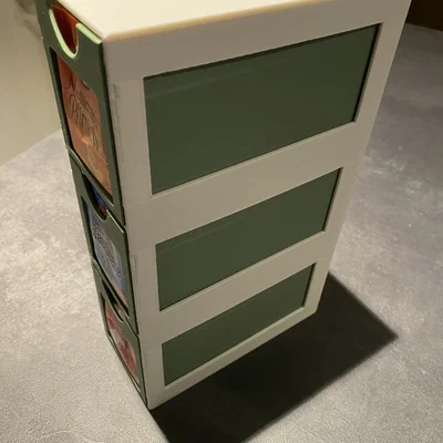 Tea-Tower – Tháp 3 ngăn kéo đựng túi trà