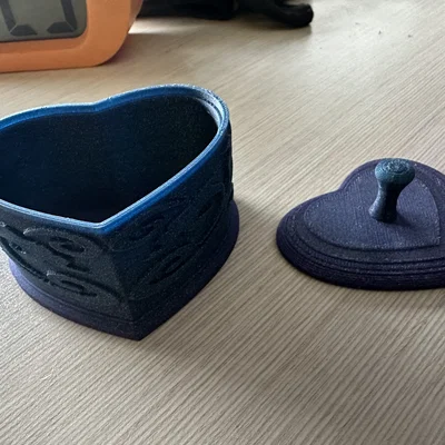 Herz Schatulle – Hộp đựng hình trái tim