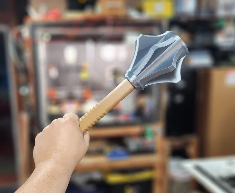Mô hình 3D Chùy Phá Giáp (Armor Breaker Mace) Không Cần Support - Image 2