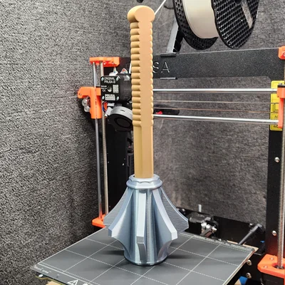 Mô hình 3D Chùy Phá Giáp (Armor Breaker Mace) Không Cần Support