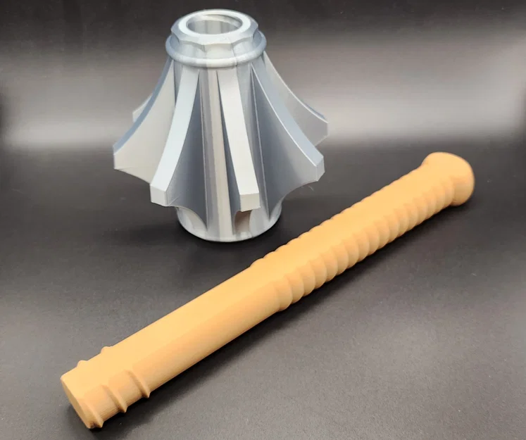 Mô hình 3D Chùy Phá Giáp (Armor Breaker Mace) Không Cần Support - Image 5