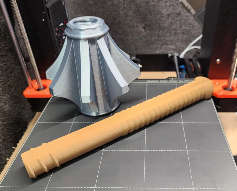 Mô hình 3D Chùy Phá Giáp (Armor Breaker Mace) Không Cần Support - Image 6