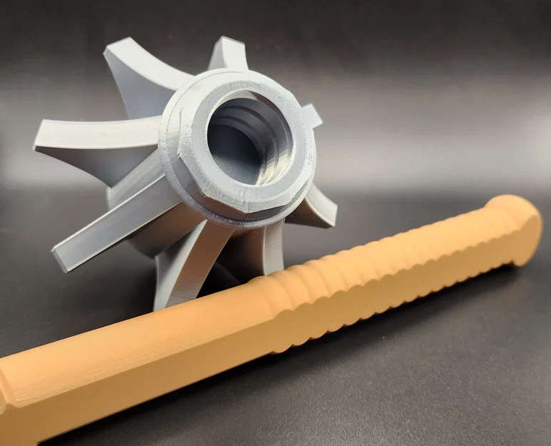 Mô hình 3D Chùy Phá Giáp (Armor Breaker Mace) Không Cần Support - Image 8