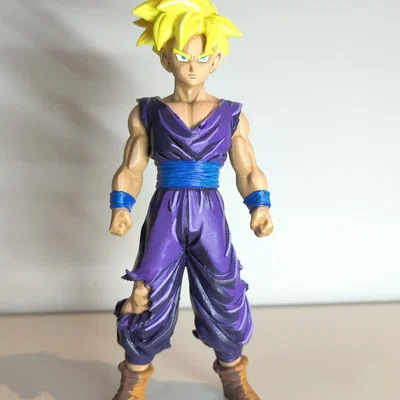 Mô hình 3D Gohan Super Saiyan trang phục Piccolo ấn tượng