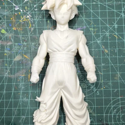 Mô hình 3D Gohan Super Saiyan trang phục Piccolo ấn tượng