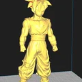 Mô hình 3D Gohan Super Saiyan trang phục Piccolo ấn tượng - Thumbnail 3