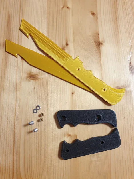 ACB-90 (Advanced Combat Blade model 90) Messer/knife – Dao BF3 & BF4 - Image 3