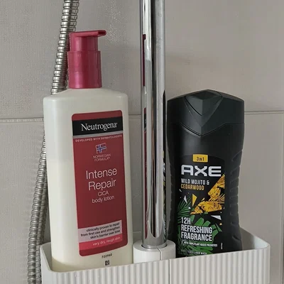 Kệ để đồ phòng tắm treo thanh sen – wedge mount – v2.2