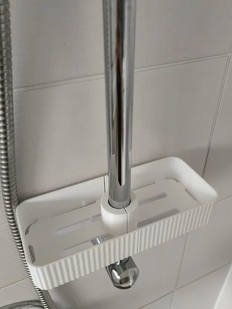 Kệ để đồ phòng tắm treo thanh sen – wedge mount – v2.2 - Image 2