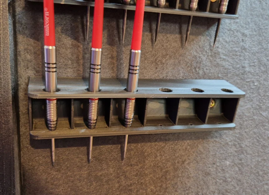 Giá treo phi tiêu gắn tường 3D - Phụ kiện sắp xếp darts gọn gàng - Image 2