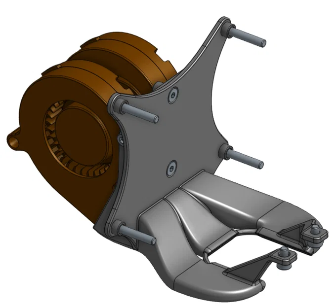 The Amonite - Ống gió quạt Sovol SV06 Dual 5015 Blower Fan V4 - Image 2