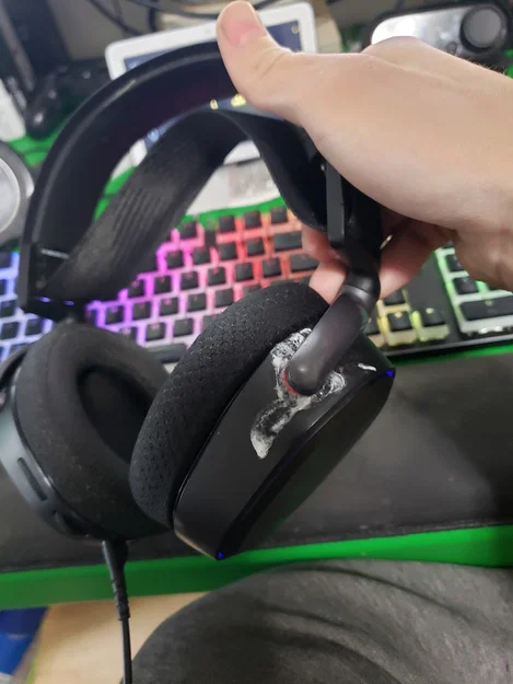 Chèn tai (earcup insert) thay thế cho SteelSeries Arctis Pro bị bể - Image 1