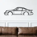 Mô hình trang trí tường Silhouette Porsche 911 Turbo 964 độc đáo - Thumbnail 2