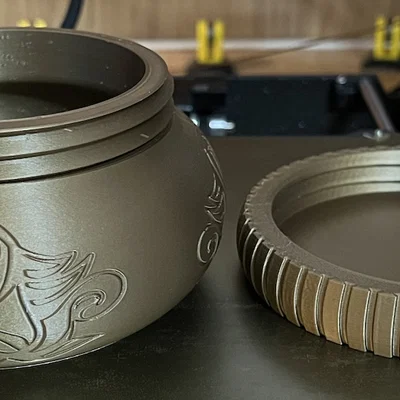 Hộp đựng đồ hình Hoa Sen (Lotus Flower Storage Container)
