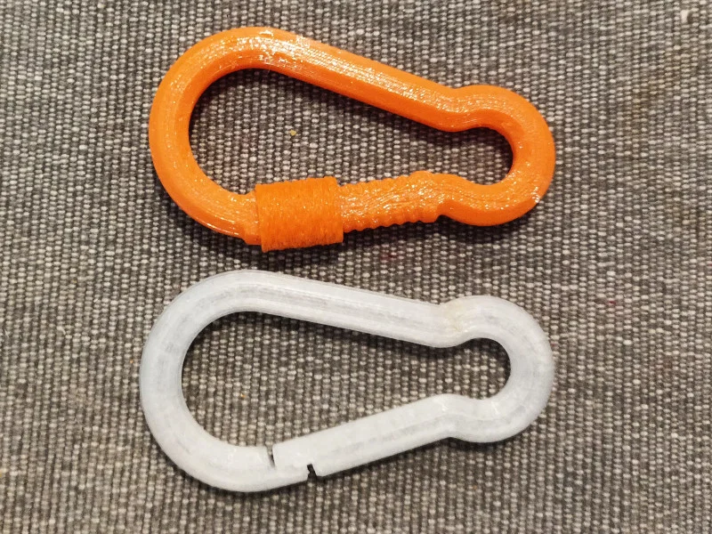 Carabiner 3D: Móc khóa nhựa tiện lợi, dễ in tại nhà - Image 2
