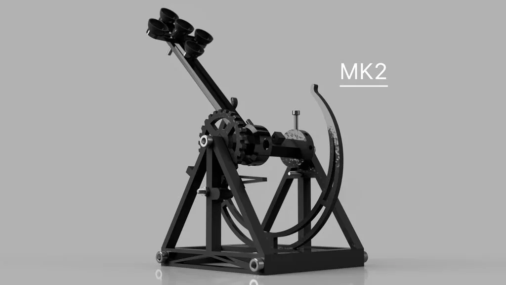 Máy bắn đá lấy cảm hứng từ Leonardo da Vinci - Image 3