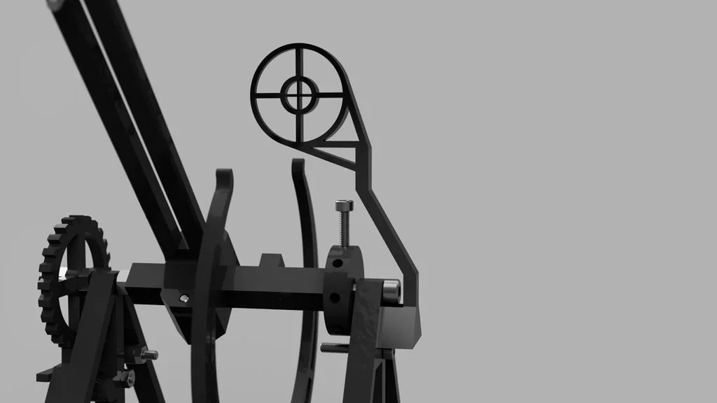 Máy bắn đá lấy cảm hứng từ Leonardo da Vinci - Image 5