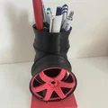 Ống Đựng Bút 3D Hình Mâm Xe Volk TE37 Độc Đáo - Thumbnail 1