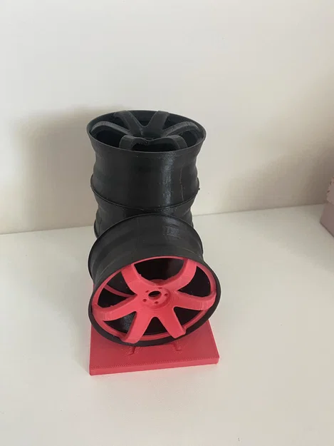 Ống Đựng Bút 3D Hình Mâm Xe Volk TE37 Độc Đáo - Image 2