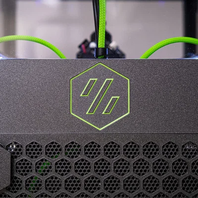 Tấm upper rear panel có logo Voron cho Voron 0