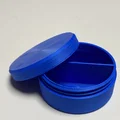 Hộp đựng viên thuốc tròn (Pillbox/Storagebox) 70mm – runde Tablettendose - Thumbnail 1
