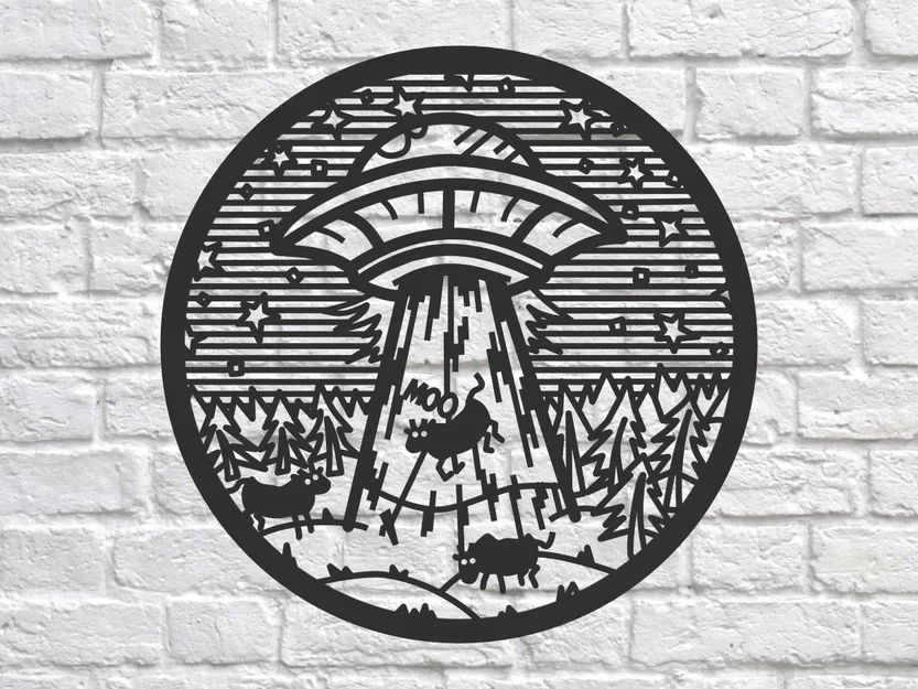 Moo... bò bị người ngoài hành tinh bắt cóc - Image 1