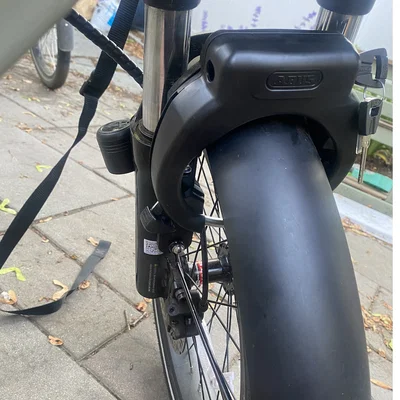 Bracket khóa cafe Abus 4750XL cho xe Aventon Abound