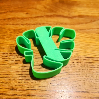 Khuôn cắt bánh quy hình lá mùa xuân