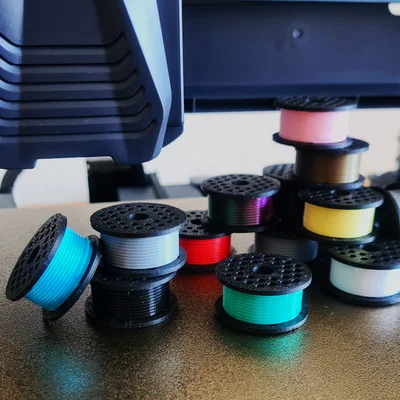 Trang trí Maker Space cuộn filament lục giác cho Qube 500