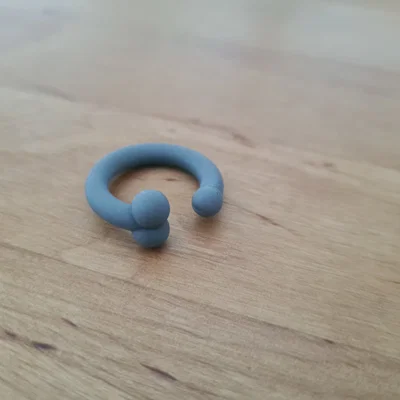 Nhẫn “Dick ring” size 50