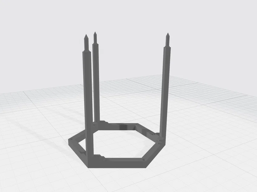 Khung đỡ cây lục giác xếp chồng (Stackable hexagon plant support) - Image 5