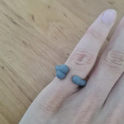 Nhẫn “Dick ring” size 50