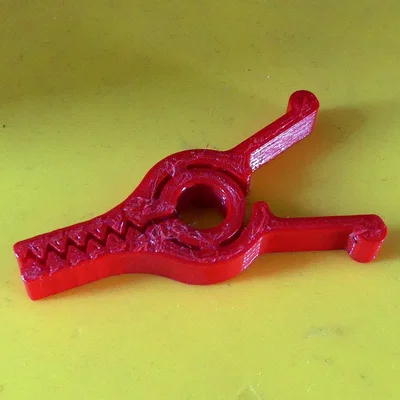 Kẹp miệng túi 3D tiện lợi, thiết kế Print-in-place nhỏ gọn